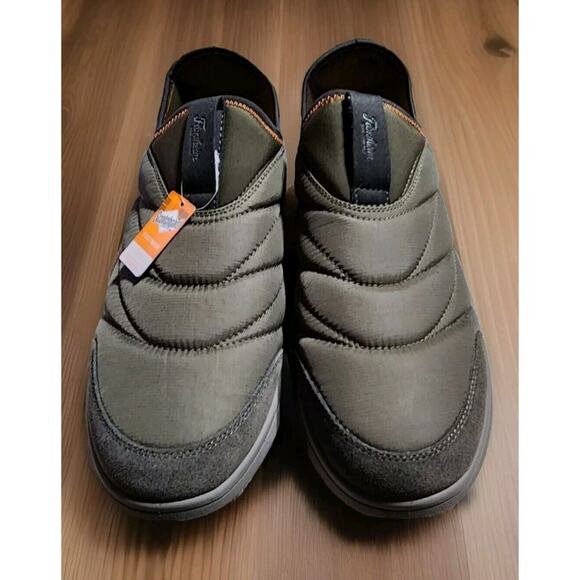 Florsheim Men's Size 12M Java Moc Nylon Olive/Olive Slip-ons Comfort Tech Insole - Picture 1 of 15